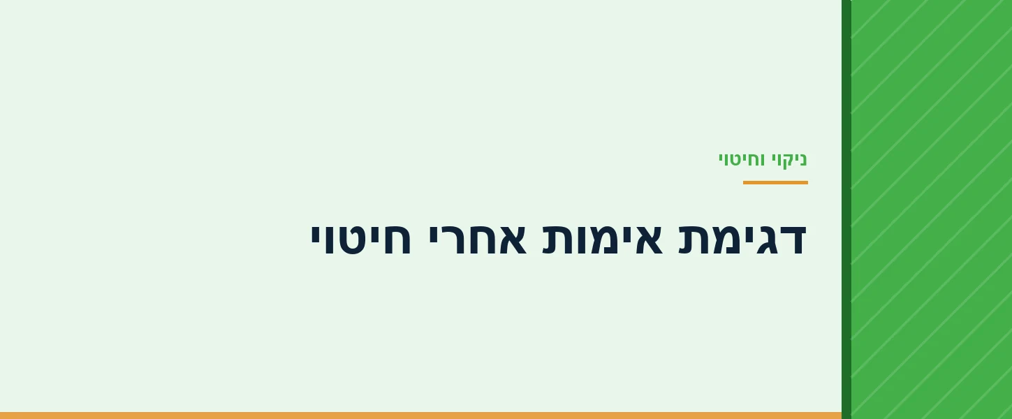 נטילת דגימת מים מברז לאחר חיטוי מערכת המים לצורך בדיקת אימות במעבדה